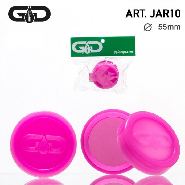 Grace Glass Dabs Silicon Jar- Pink- Ø:55mm