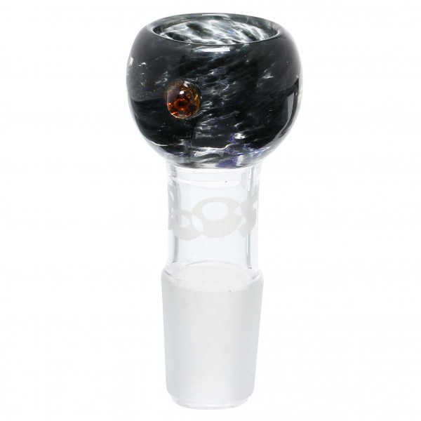 Boost | Fumed Glass Bowl- Black- Ø:18.8mm- 6pcs in a display