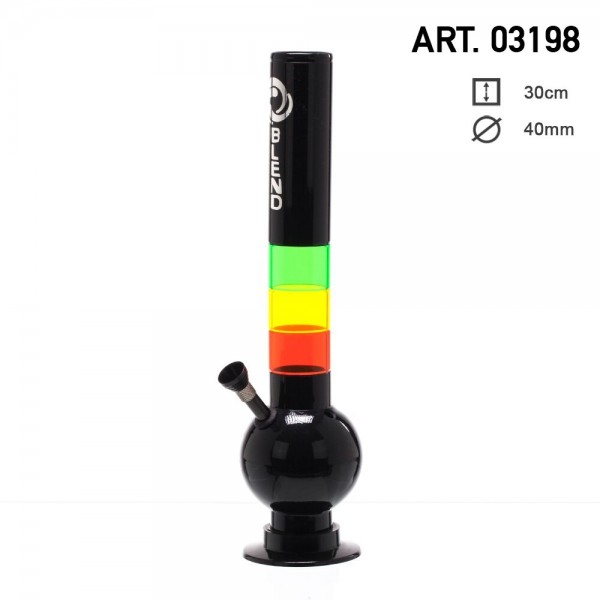 Blend | Acrylic Bouncer Theme- Black - H:30cm- Ø:40mm