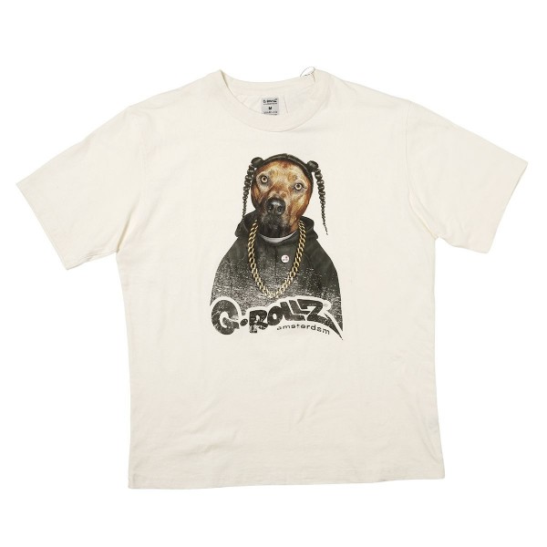 G-Rollz | 'Rap' - T-shirt blanc XL