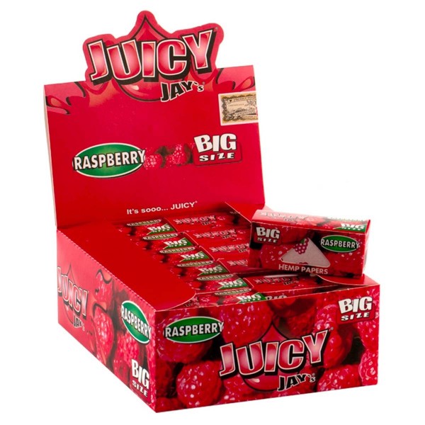 Juicy Jays | Raspberry flavored Roll 5m - 24pcs in a display
