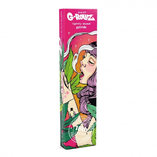G-Rollz | 'Collosal Dream' 50 King Size Pink Papers + Tips (20 Booklets ...