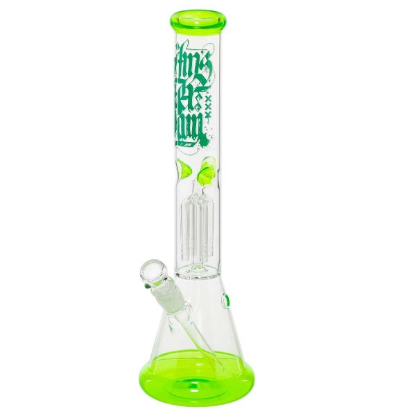 Bong Glass Amsterdam - H: 41cm Ø:50mm S: 18.8mm - 4 arm perculator