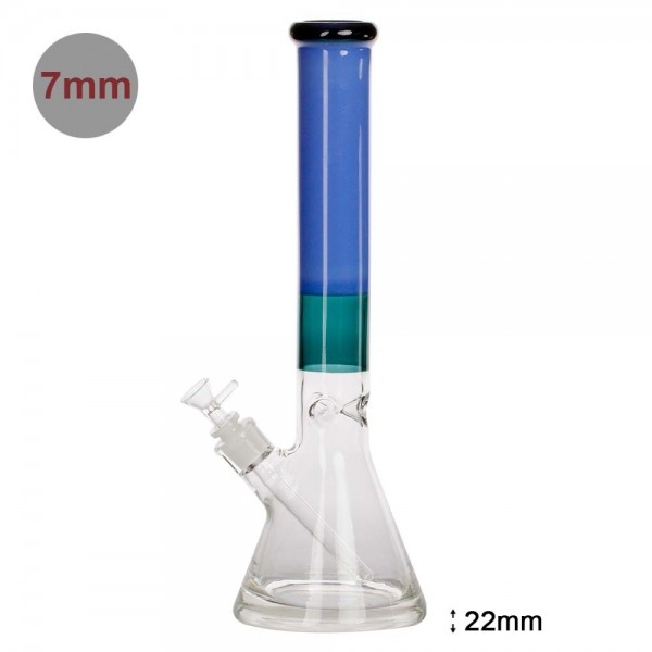 Amsterdam | Limited Edition Heavy Beaker Series - H:40cm - Ø:50mm SG:18.8mm - 7mm thickness
