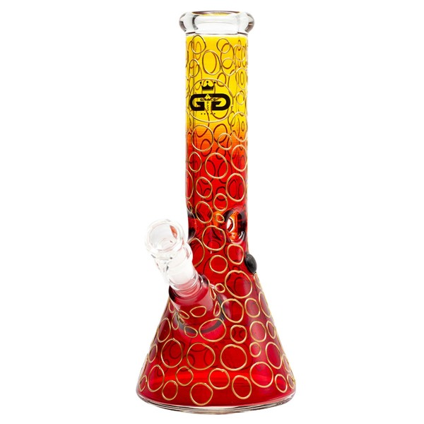 Grace Glass | Rainforest Beaker Series H:32cm and the Ø:50mm - SG:18.8mm - 7mm thickness