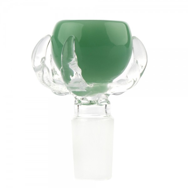Grace Glass | Bowl Dragon Paw- Green - SG:18.8mm - 12pcs in a display