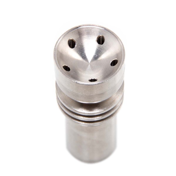 Grace Glass | Titanium small domeless nail with rotating dish- SG: 14.5mm (female)