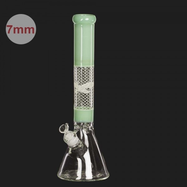 Amsterdam | Limited Edition Mixed Green Pattern Designs - H:42cm - Ø:50mm SG:18.8mm - 7mm thickness