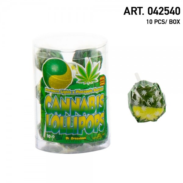 Cannabis | Lollipops Northern Lights with Pineapple Express 10 pcs in a box