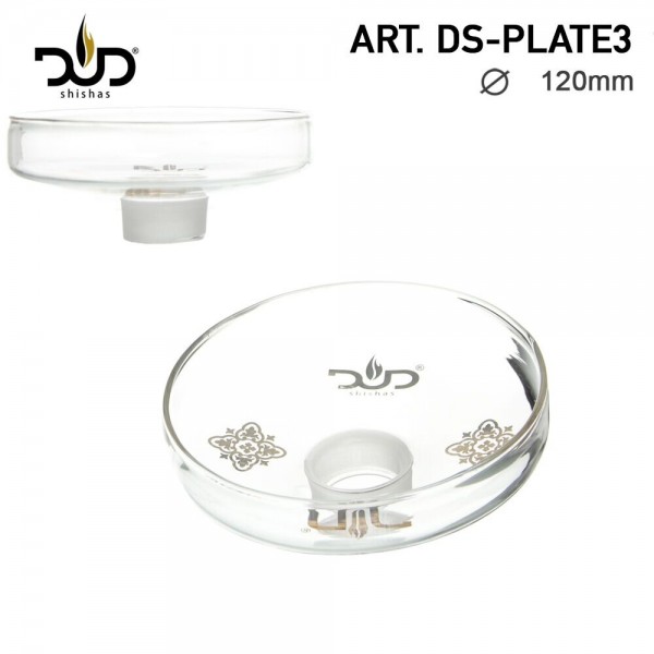 DUD Shisha | Replacement Glass Plate for DS Shisha- Ø:120mm