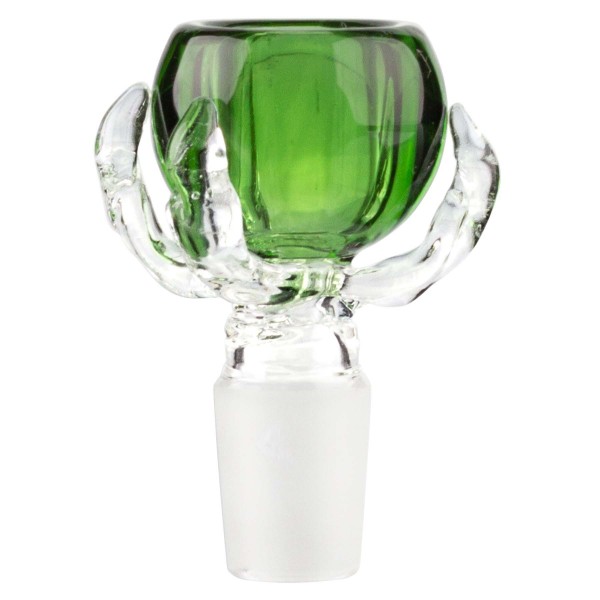 Grace Glass | Bowl Dragon Paw- Green - SG:18.8mm - 12pcs in a display