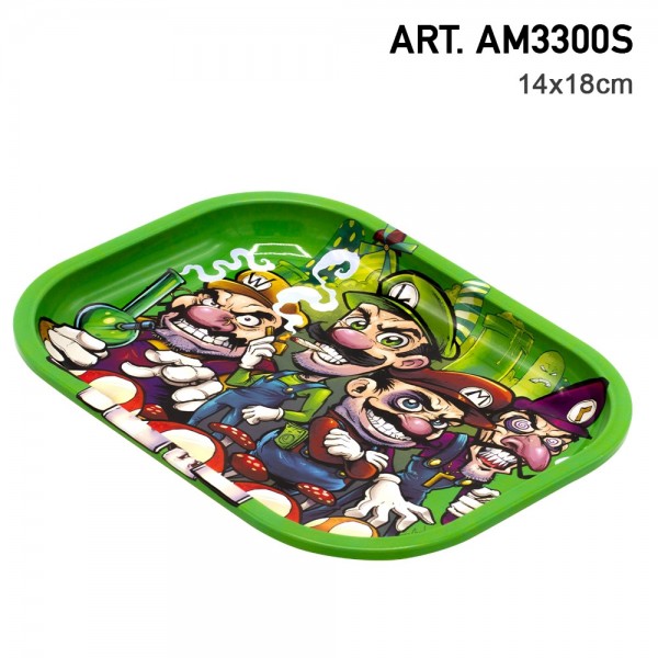 Amsterdam | Medium Rolling Tray Stoned 18 x 14 cm
