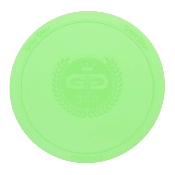 DUD Shisha | Large silicon Pad - Underlay for Shishas- GREEN- Ø:250mm-single piece