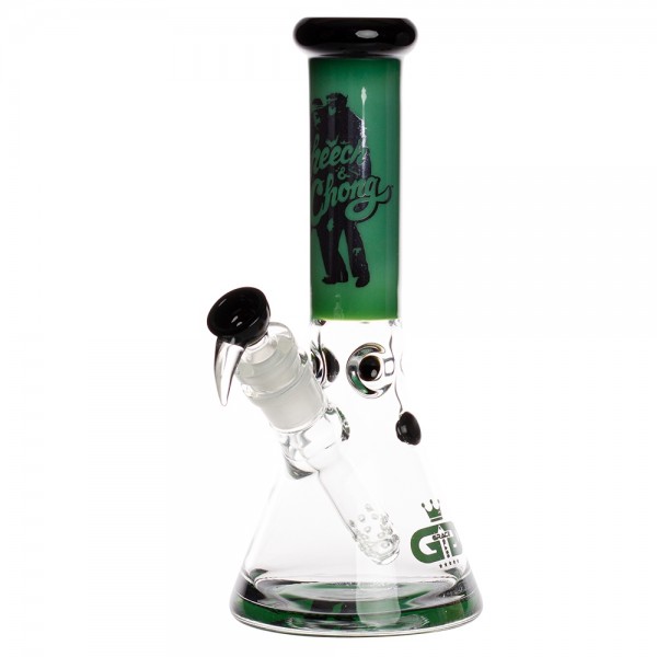 Grace Glass | Cheech &amp; Chong - Beaker Bong Blue H:32cm - Ø:50mm - SG:29.2mm