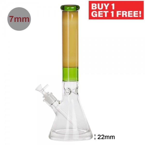 Amsterdam | Limited Edition Heavy Beaker Series - H:40cm - Ø:50mm SG:18.8mm - 7mm thickness