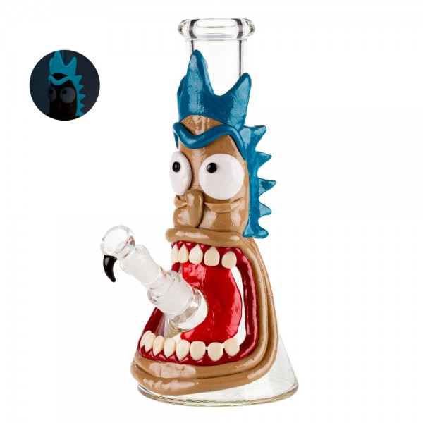 Amsterdam | Mad Scientist Glass Bong - H:31cm - Ø:36mm - SG:18.8mm