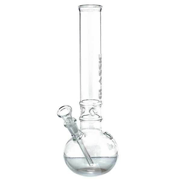 Glassic | Bouncer Glass Bong-H:30cm-Ø:40mm-Socket:14.5mm-8pcs/display