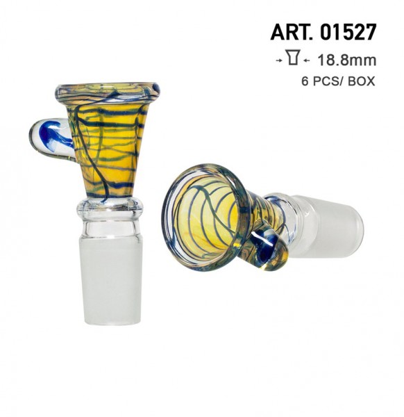 Amsterdam | Color Changing Glass Bowl - Socket:18.8mm- 6pcs in a display