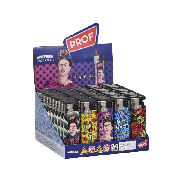 Prof | Frida Kahlo Slidecap Lighter (50pcs/display)