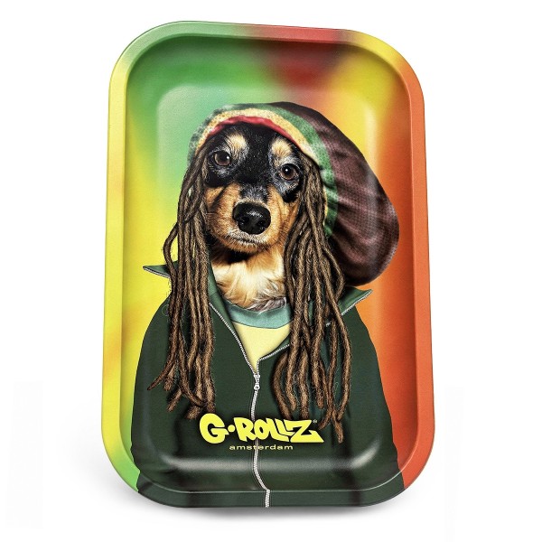 G-Rollz | Pets Rock 'Reggae' Medium Tray 17.5 x 27.5cm