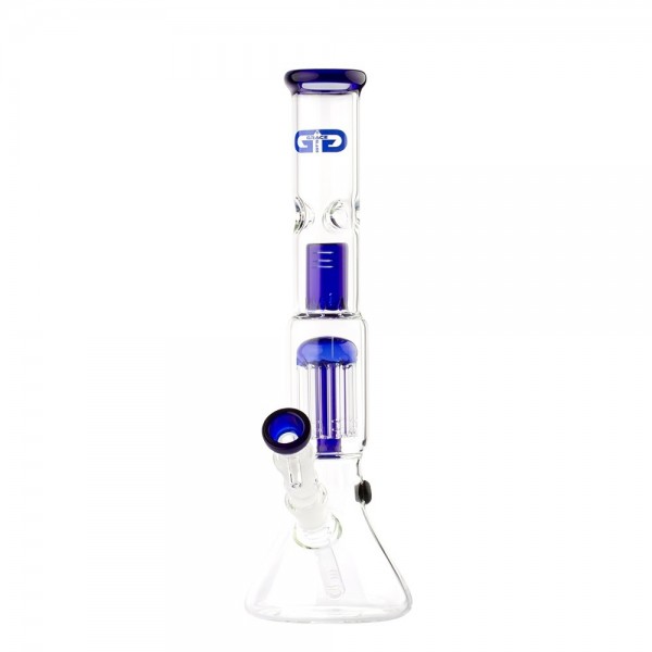 Grace Glass | OG Serie | Blaue Schrotflinte H:37cm - SG:18.8mm - Durchmesser: 45mm