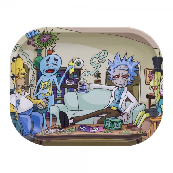 Dunkees | Tin Tray Small - Impossible Task Rolling Tray 14 x 18cm