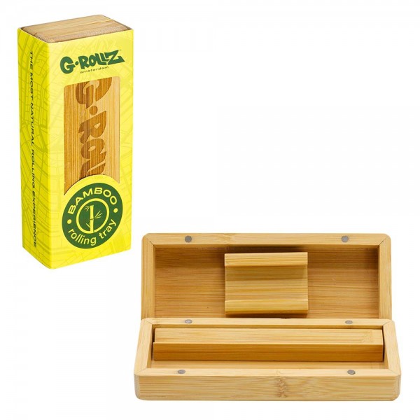 G-ROLLZ | Pocket Bamboo Storage box 15x6x4cm