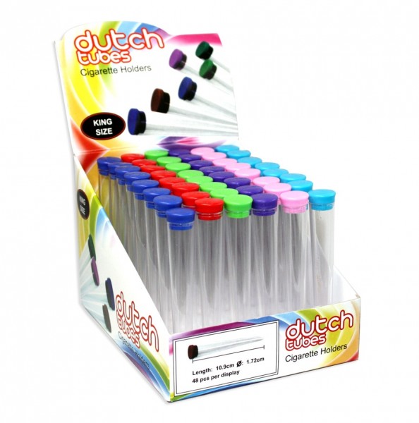 Dutch | 48 x Plastic Cones Dutch KingSize L:10,9cm Ø:1,72cm