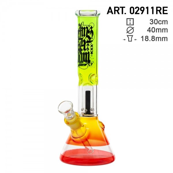 Amsterdam | Bong Glass H: 30cm Ø: 40mm SG: 18.8mm