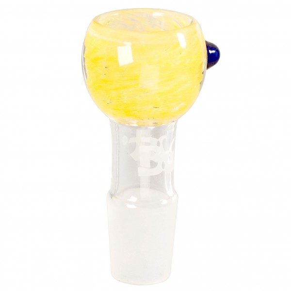 Boost | Fumed Glass Bowl - Yellow- SG:18.8mm - 6pcs in a display