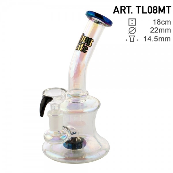 Thug Life | Round Beaker Multi - H:18cm - Ø:22mm - SG:14.5mm