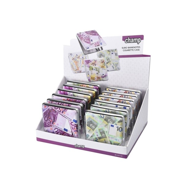 Champ | Euro Banknotes Cig Case (12pcs/display)