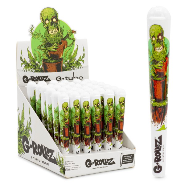 G-Tube | Grassroot Skeleton Cone Holders 36pcs in Display
