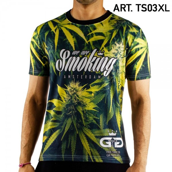Grace Glass | Leaf T-Shirt SIZE-XL