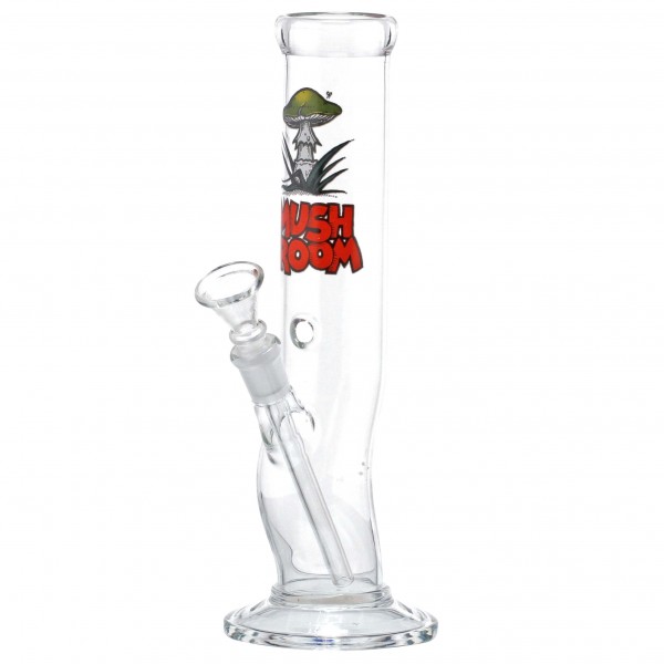 Mushroom | Bolt Glass Bong-H:26cm-Ø:45mm-Socket:14.5mm-8pcs