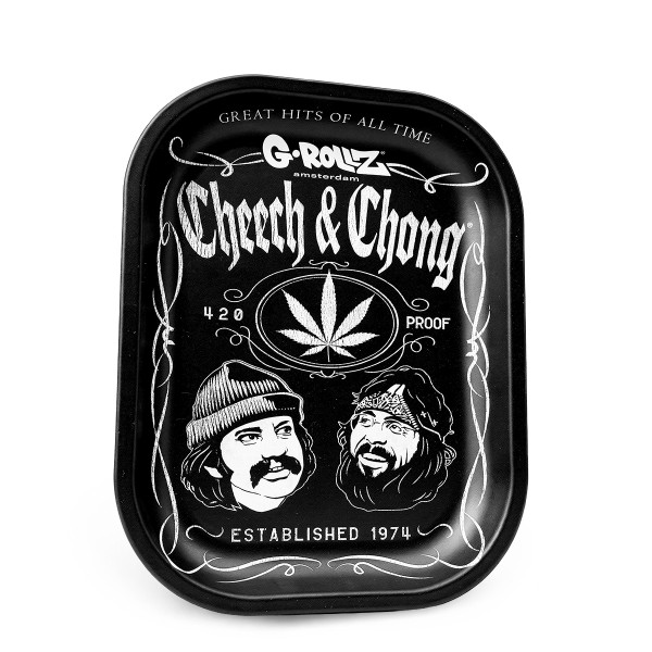 G-Rollz | Cheech &amp; Chong 'Greatest Hits' Small Tray 14 x 18cm