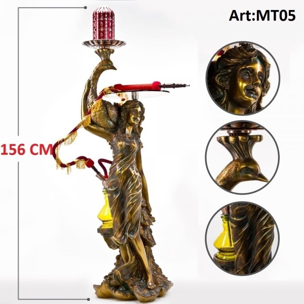 DUD Shisha | Golden Woman 156cm Complete Set