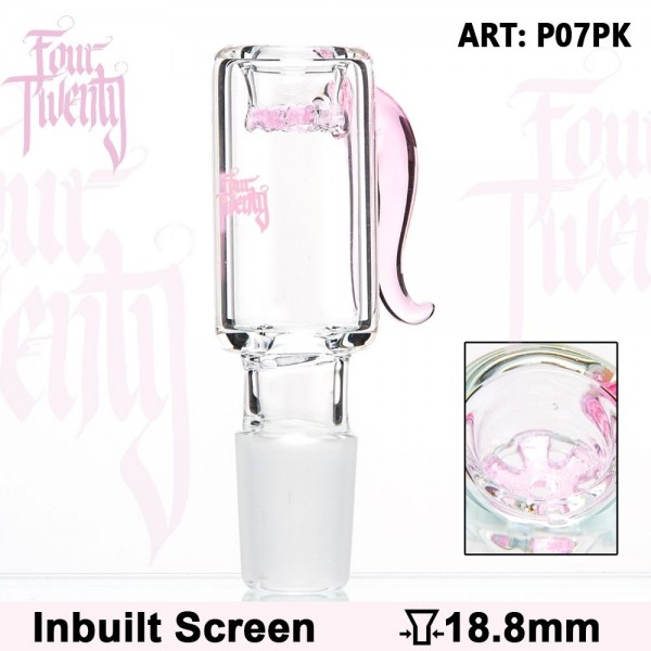 420 Series | Bowl - Pink - SG:18.8mm - Inside Screen