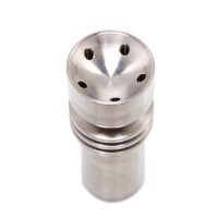 Preview: Grace Glass | Titanium small domeless nail with rotating dish- SG: 14.5mm (female) Preview: Grace Glass | Titanium small domeless nail with rotating dish- SG: 14.5mm (female)