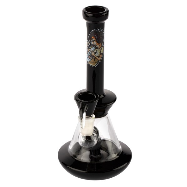 Amsterdam | Smoking Boy Black H:22cm Ø: 40 mm S:14.5mm