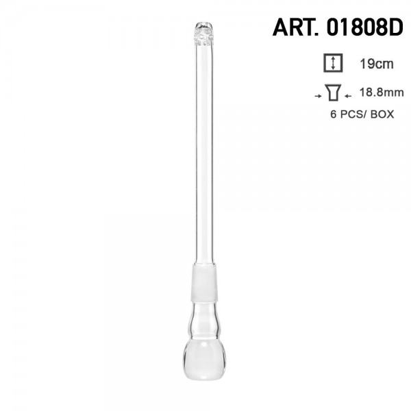 Boost | Adaptateur Chillum- SG:18.8mm - L:19cm - commande minimum 6pcs/pack