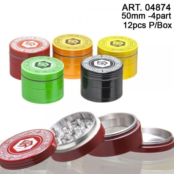Easy | Grinder - 4part - Ø:50mm- Mixed