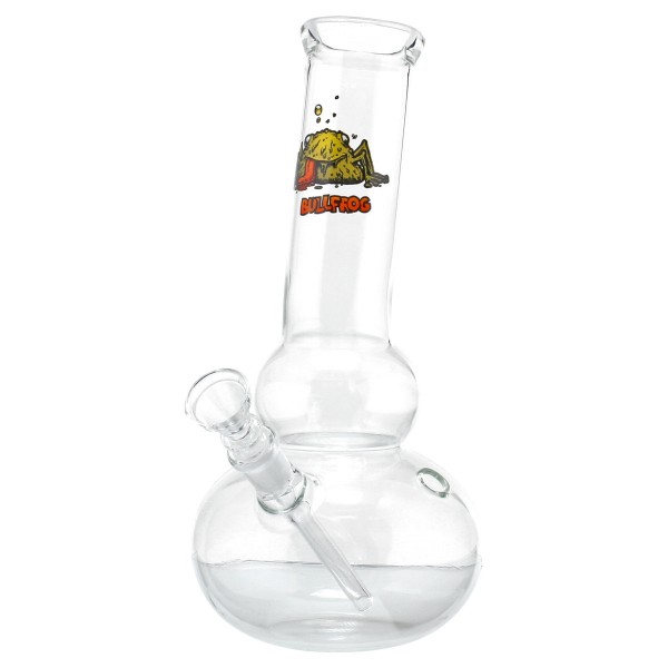 Bullfrog | Glass Bong - H:25cm - Ø:45mm - Socket:14.5mm - 15pcs in master carton