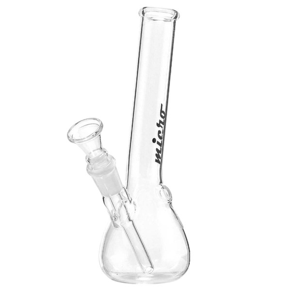 Micro | Hangover Glass Bong - H:16cm - Ø:22mm - Socket:12mm