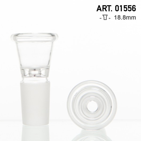 New Ways | Glass Bowl - Socket:18.8mm with Small Hole-minimum order 12pcs-box