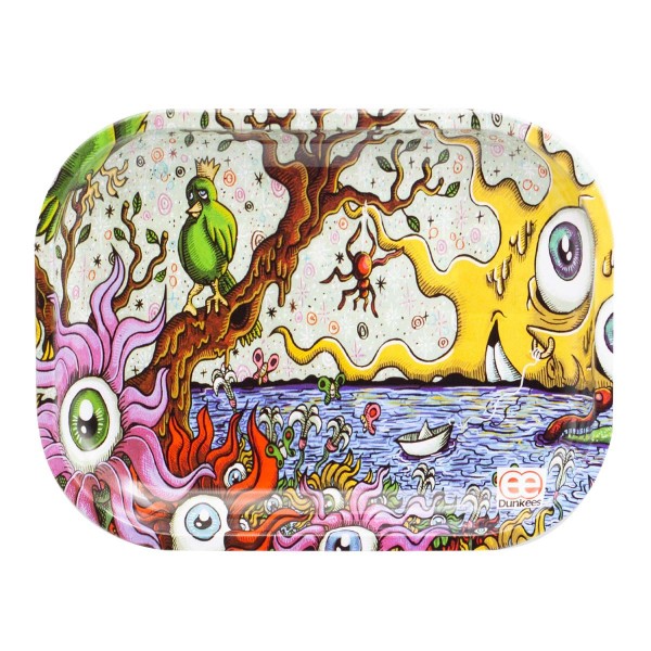 Dunkees | Save Your SunShine Small Rolling Tray 14 x 18cm