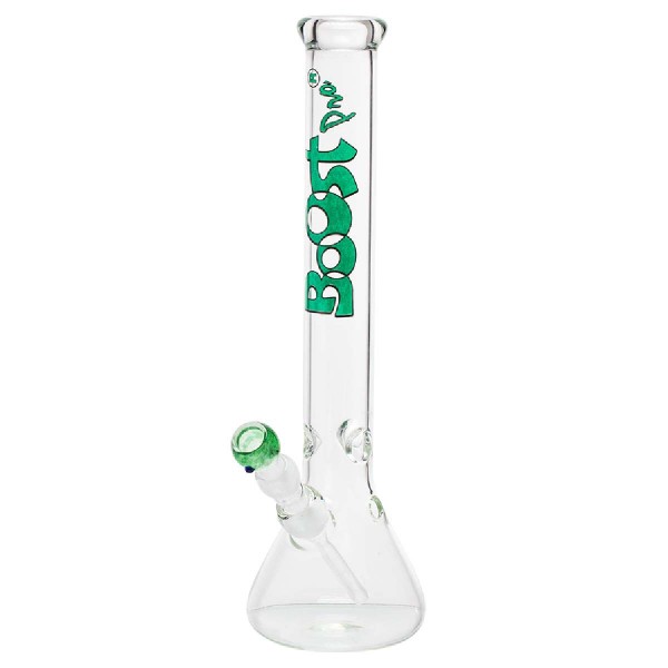 Boost | Beaker Glass Bong -H:44cm- Ø:50mm- Socket:18.8mm- WT:5mm (circa)