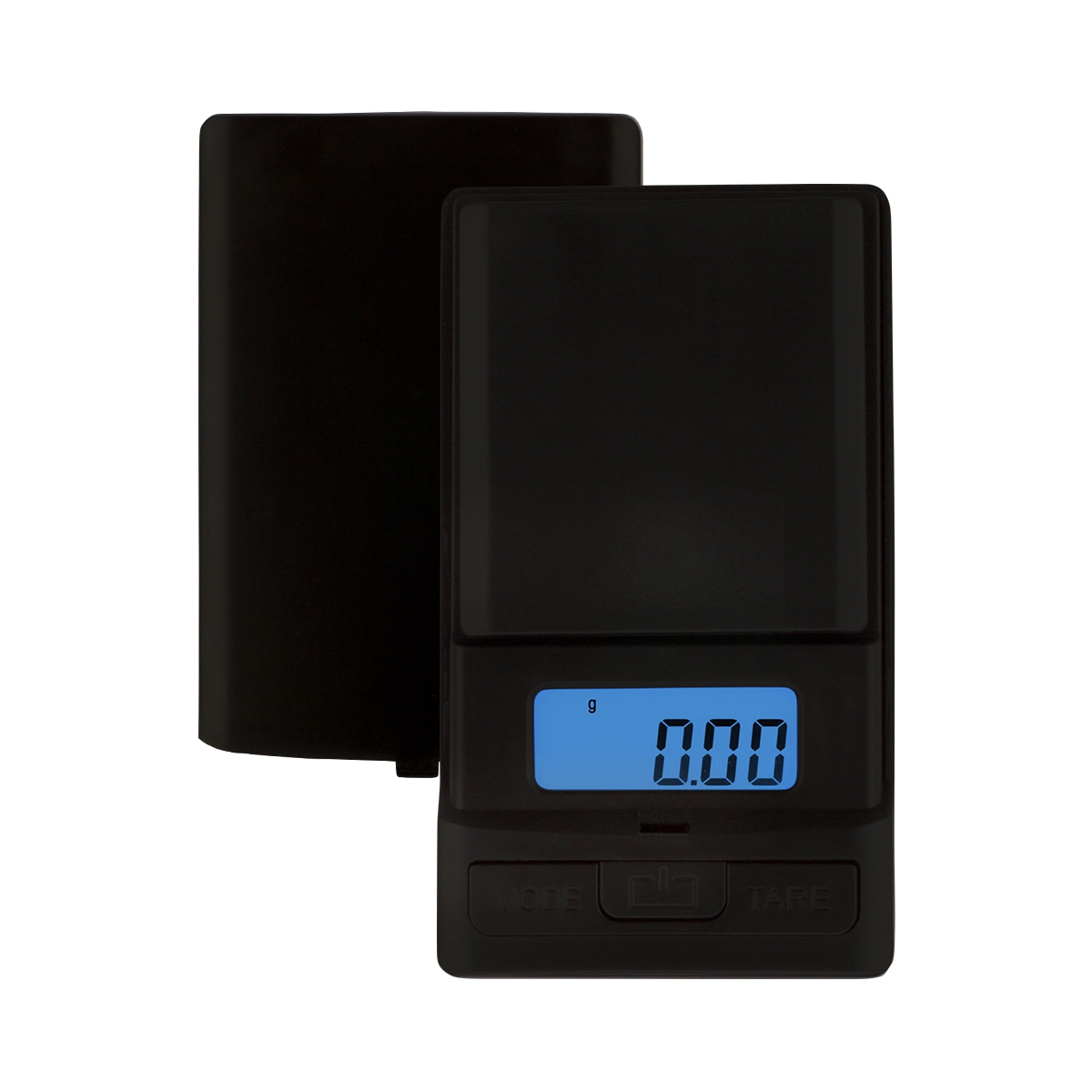 Fuzion Báscula digital de cocina 105.82 oz/ 0.00 oz, báscula de bolsillo  para alimentos de 6 unidades, escala de gramos con 2 bandejas, LCD, función