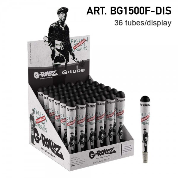 G-Tube | Graffiti de Banksy - Présentoir de porte-cônes 36pcs a Disply