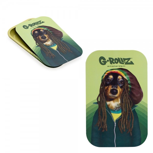 G-Rollz | &#039;Reggae&#039; Magnet Cover for Medium Tray 27.5x17.5 cm